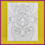 3RD EYE PREDRAWN CANVAS PANEL (DESIGN2)