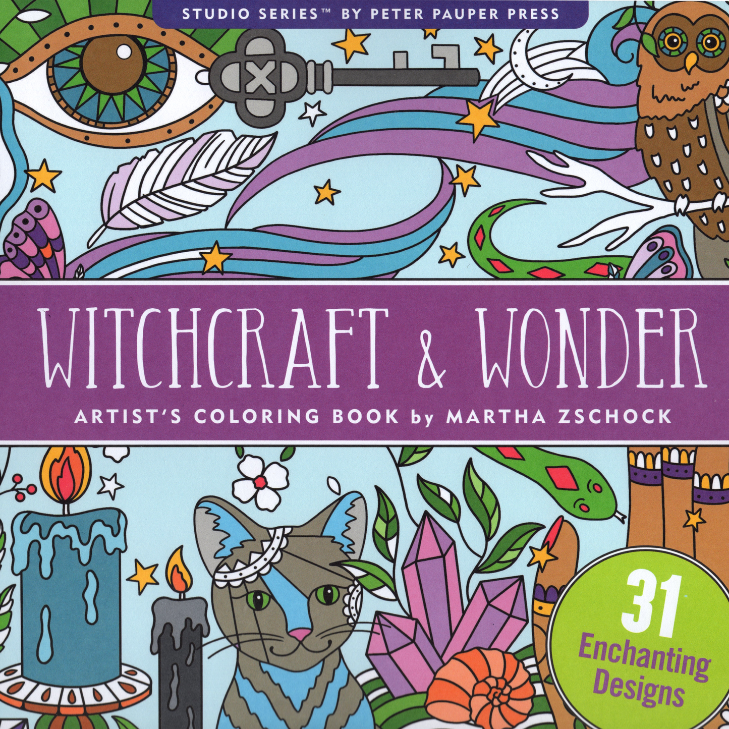 WITCHCRAFT & WONDER COLORING BOOK