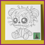 PREDRAWN CANVAS PANEL PAINT KIT PUNK VOODOO DOLL BABY