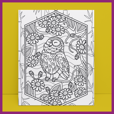 BOHO ZEN OWL #6
