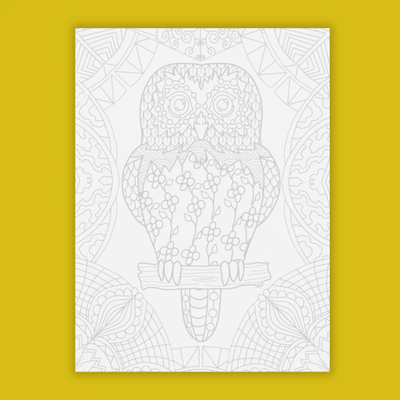 BOHO ZEN OWL #4