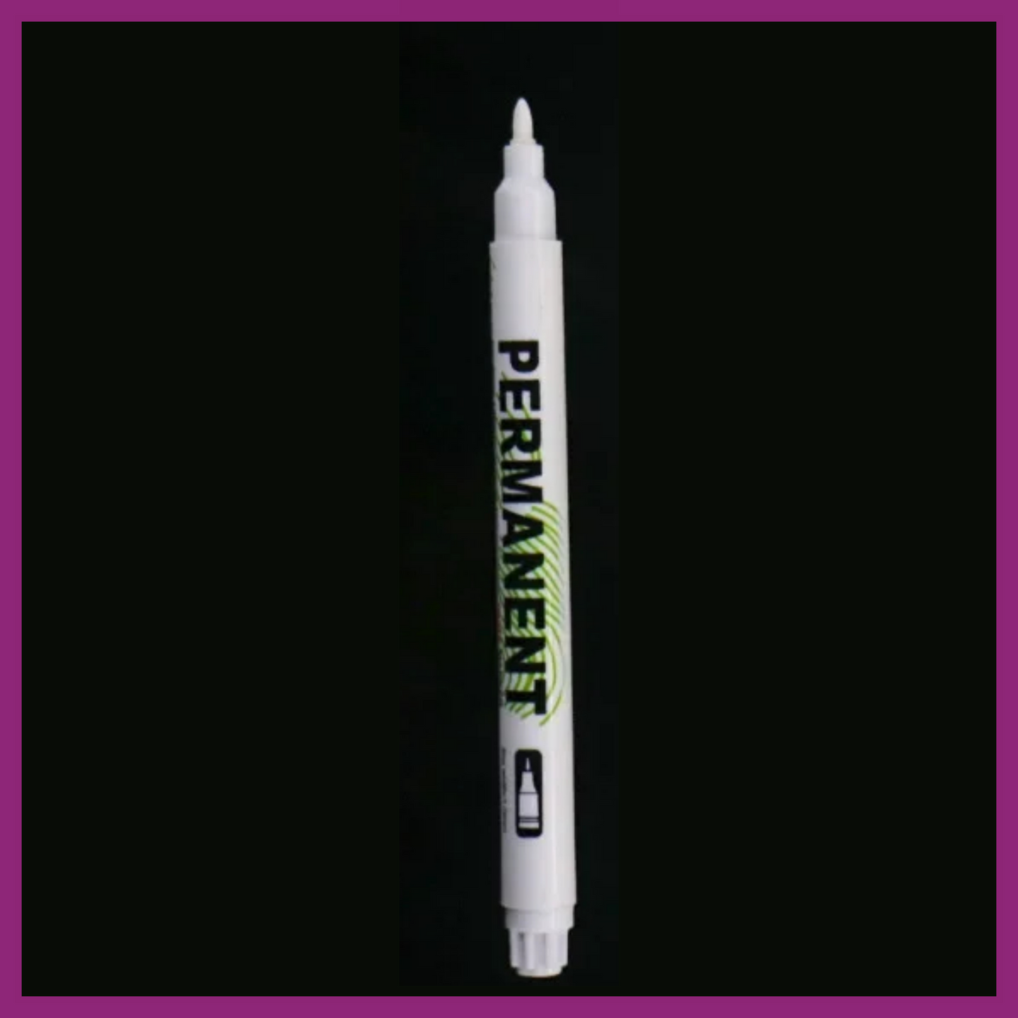PERMANENT WHITE MARKER - 1mm
