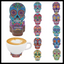 SUGAR SKULLS DIAMOND PAINTING COASTERS - SET OF 10