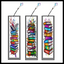 3 SET STACK OF BOOKS BOOKMARKS DIAMOND PAINTING KIT