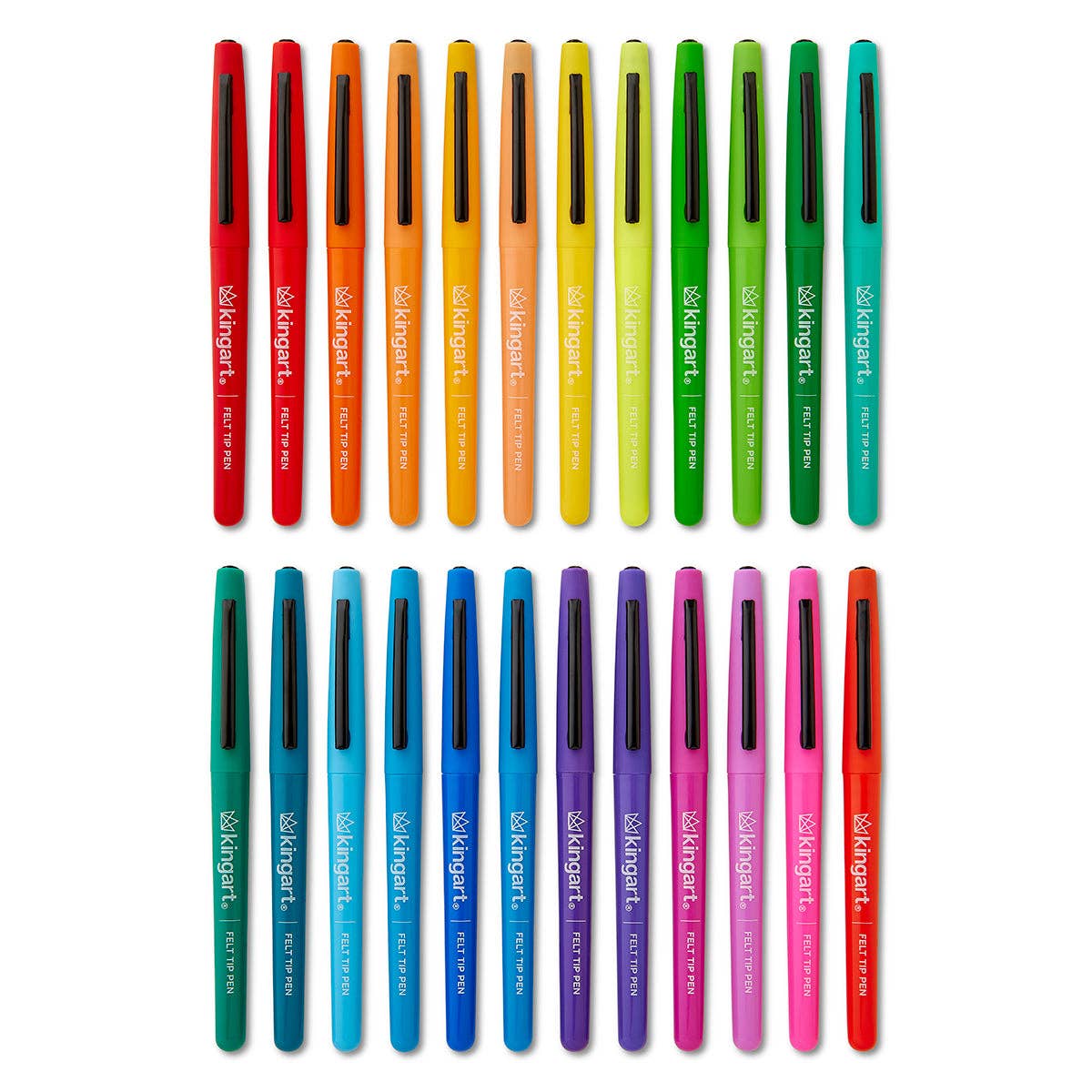 Felt Tip Pens 24 Colors