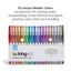 Gel Pens 20 Metallic Colors