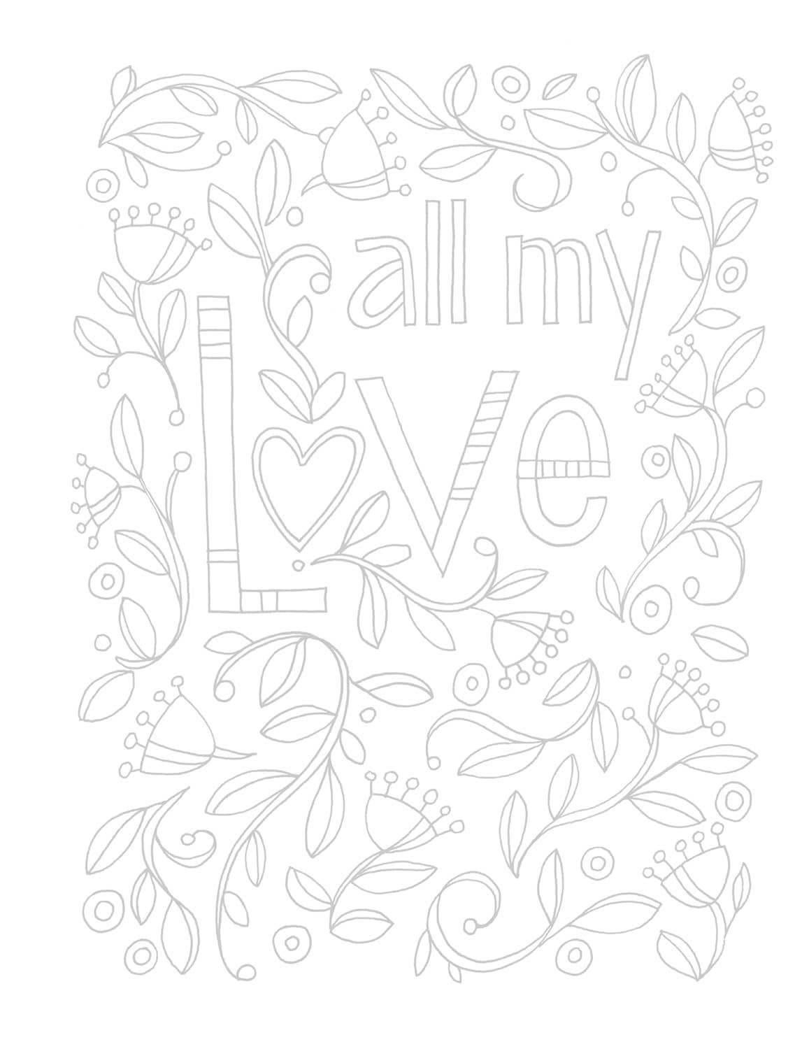 Just Add Watercolor Happy Thoughts - Easy Beginner Guide Workbook