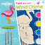 Flamingo Wind Chime Wood Paint Set