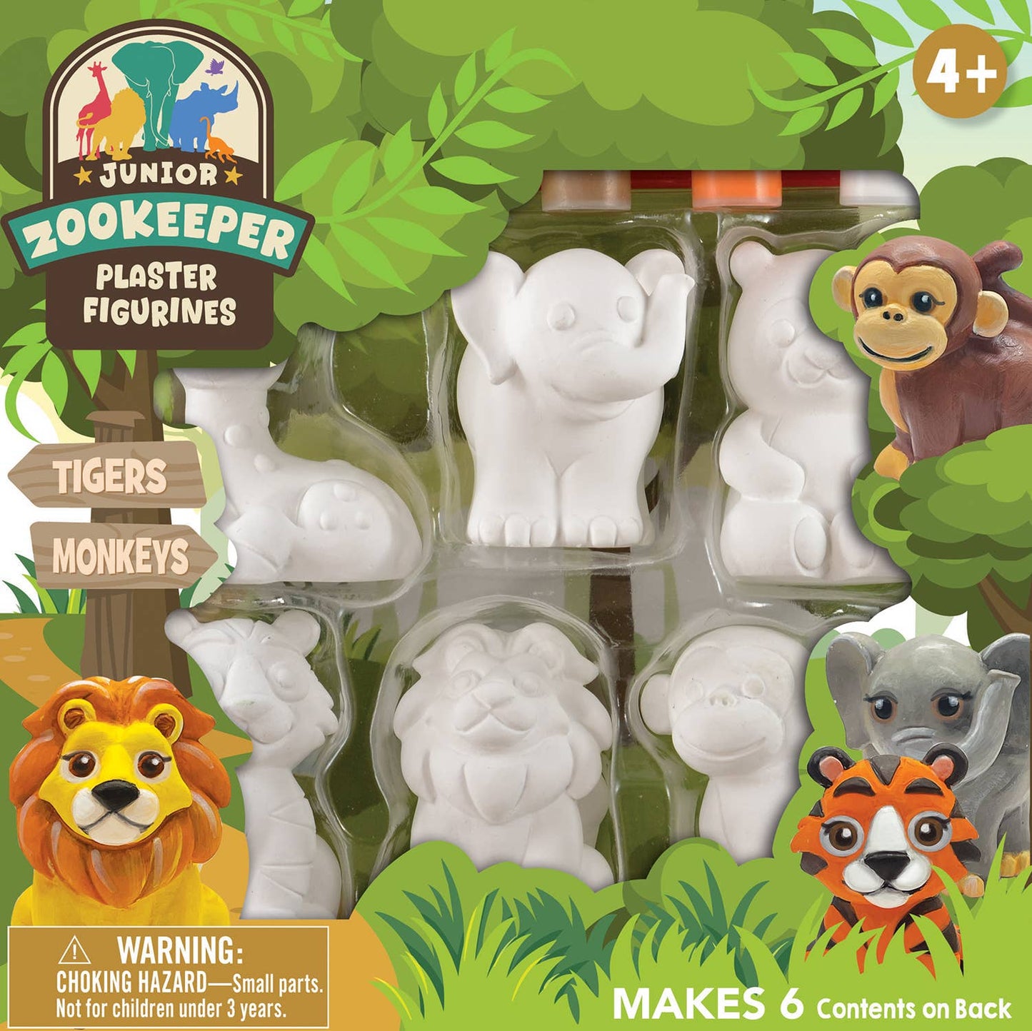 Junior Zookeeper - Plaster Figurine Paint Set