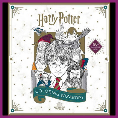 HARRY POTTER COLORING WIZARDRY COLORING BOOK