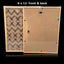 UNFINISHED WOOD FRAMES - VARIOUS SIZES