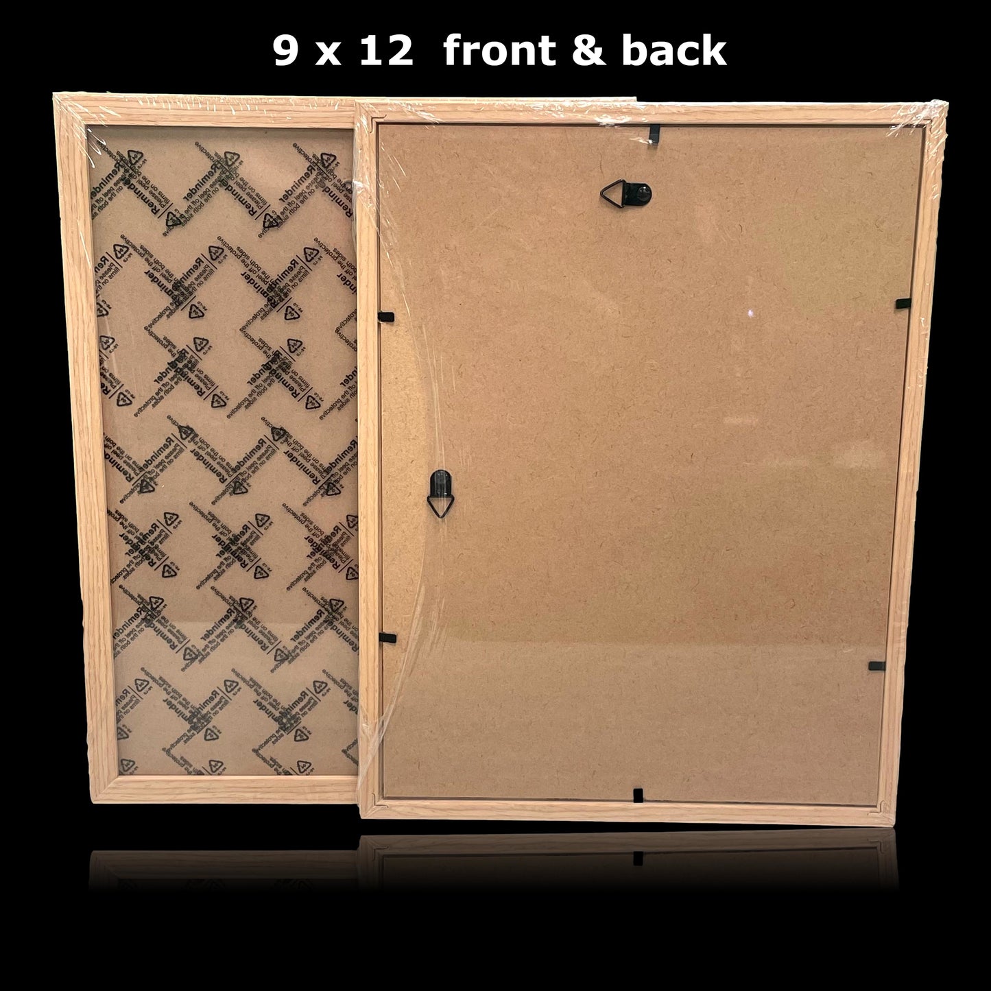 UNFINISHED WOOD FRAMES - VARIOUS SIZES
