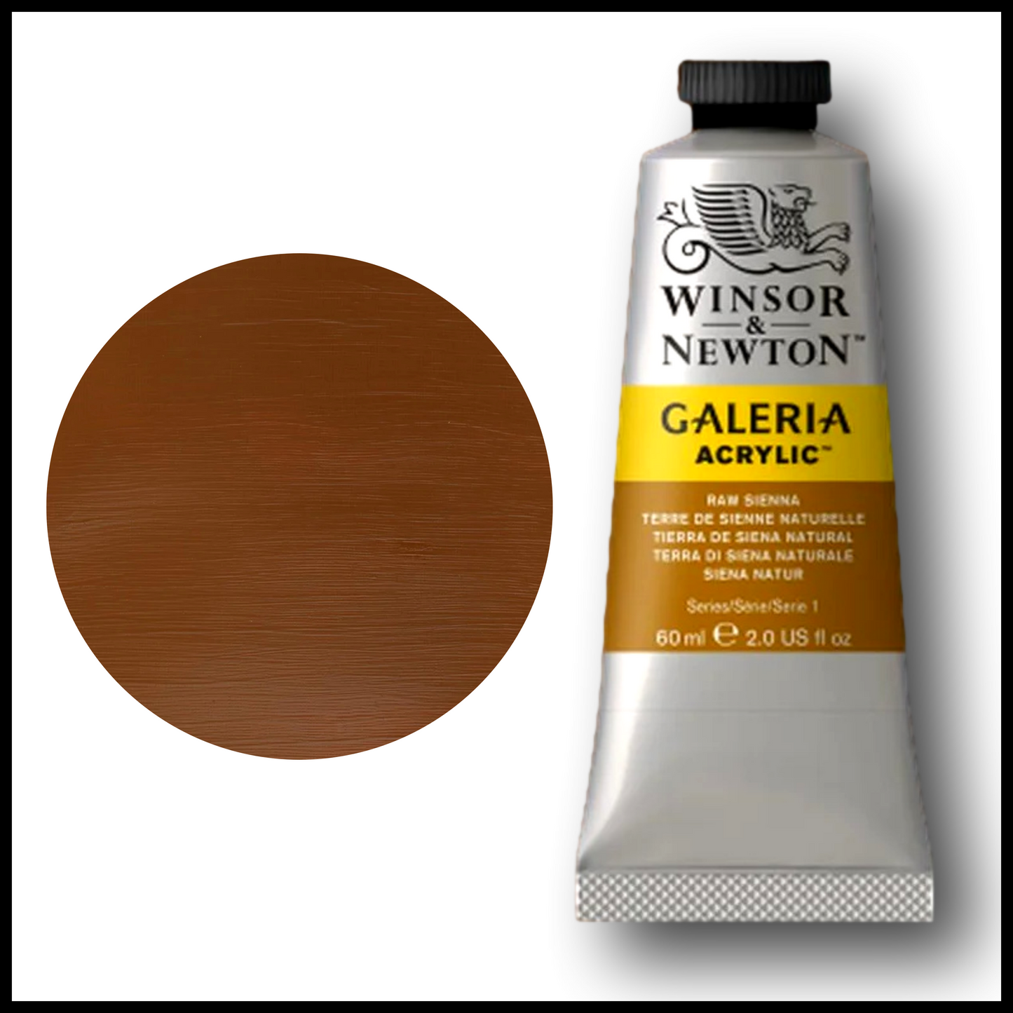 WINSOR & NEWTON GALERIA FLOW ACRYLIC PAINT - 60ML