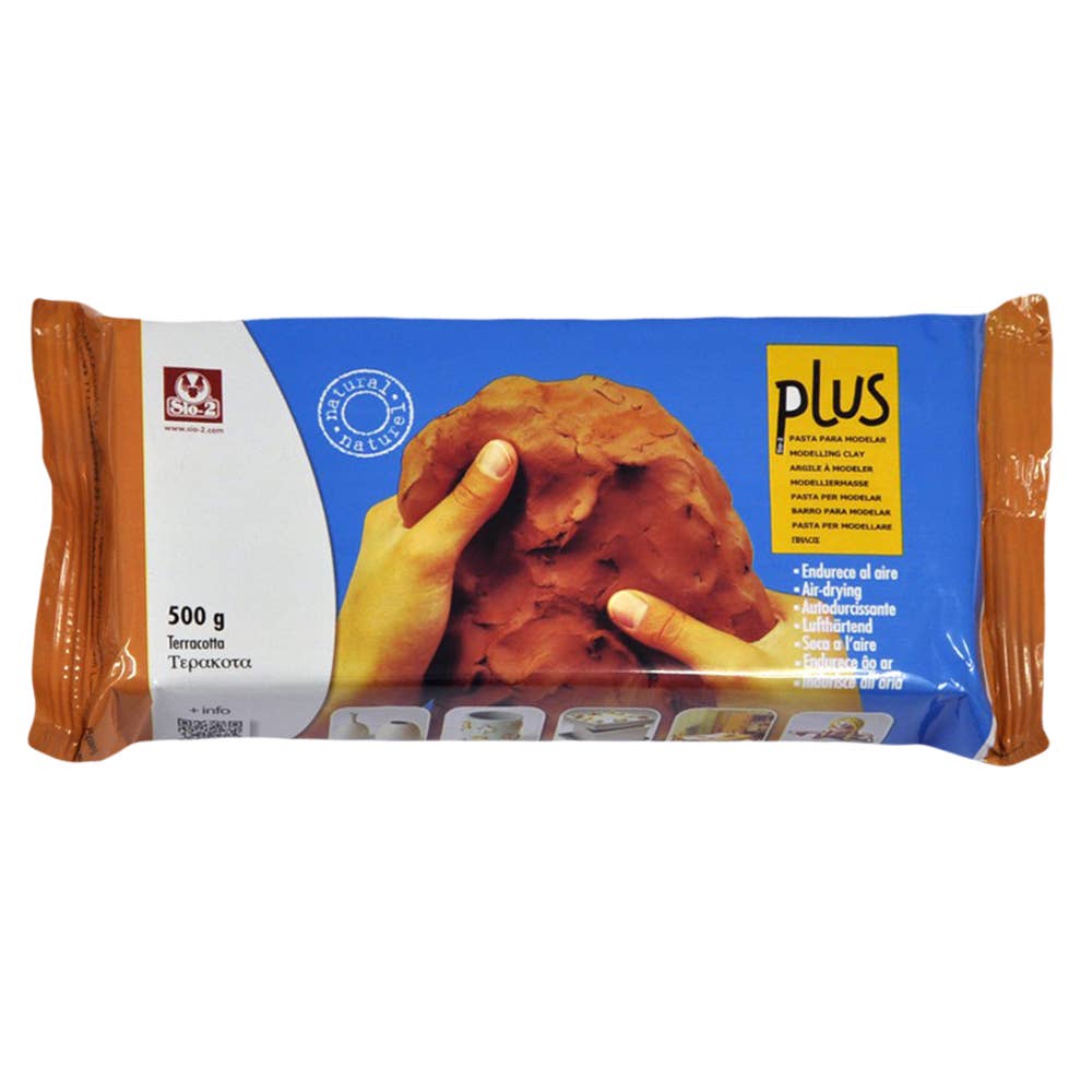 PLUS Clay - Self Hardening 1.1 lb. (500 gm.)