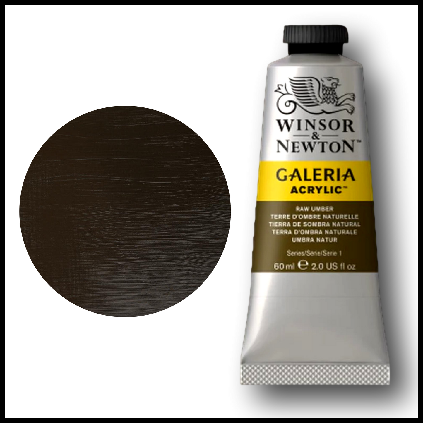 WINSOR & NEWTON GALERIA FLOW ACRYLIC PAINT - 60ML