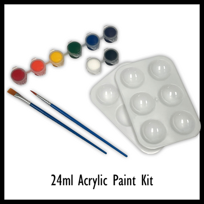 ACRYLIC PAINT KITS FOR PREDRAWN CANVAS