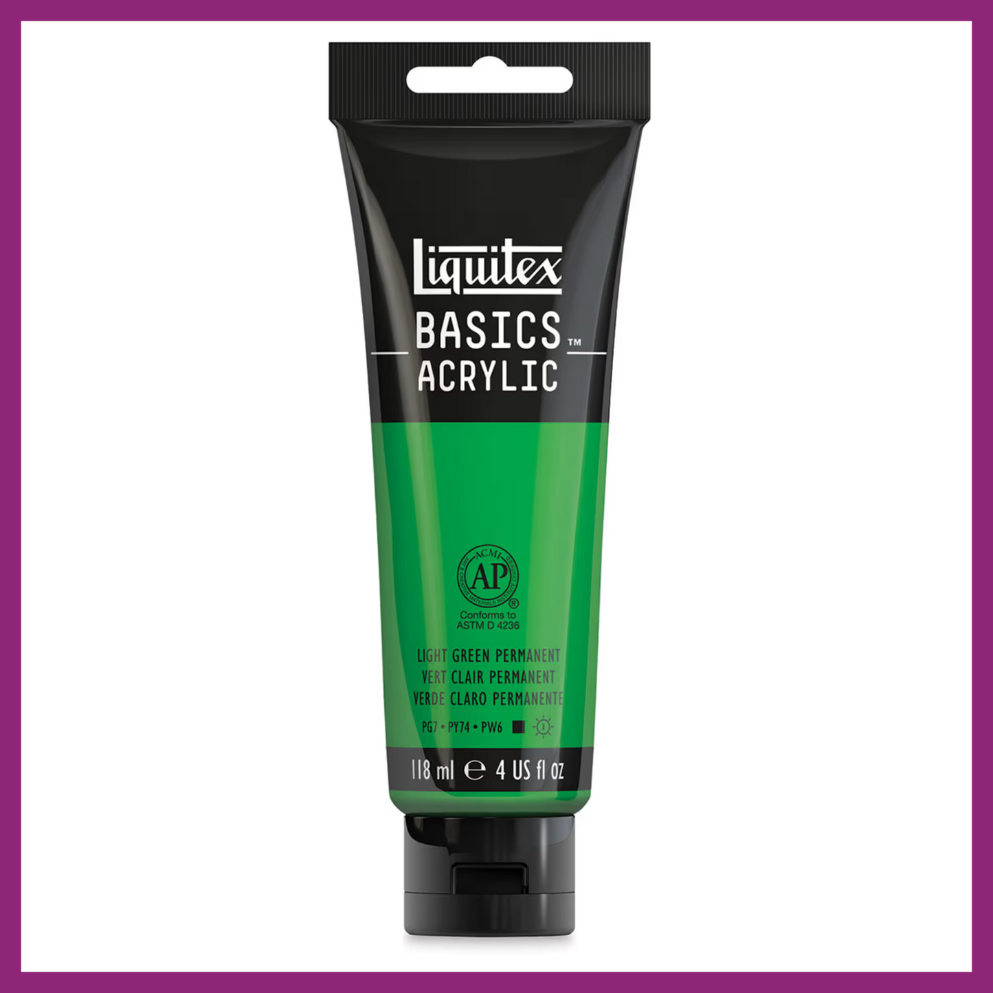 LIQUITEX BASICS ACRYLIC PAINT - 4oz/118ml