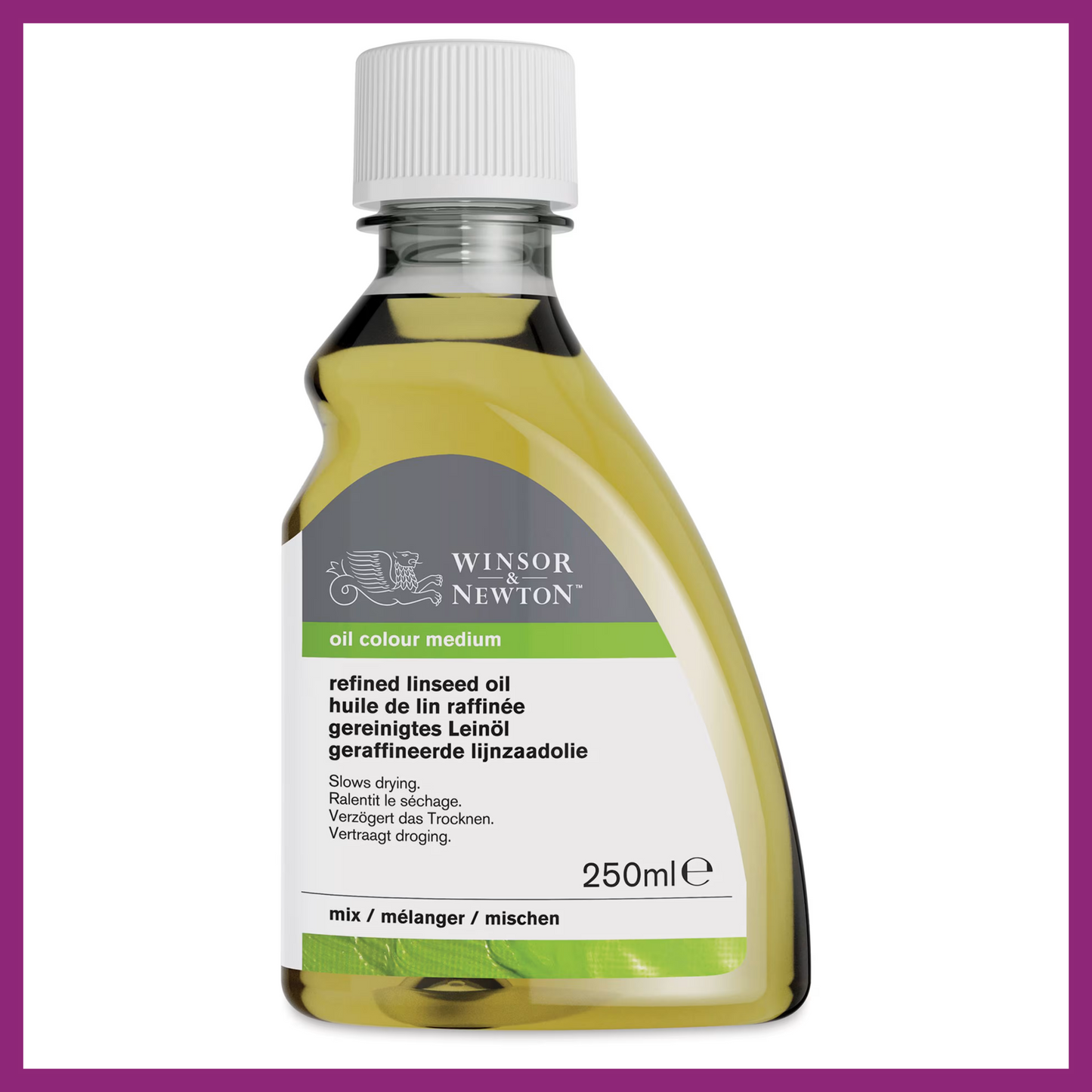 REFINED LINSEED OIL WINSOR & NEWTON