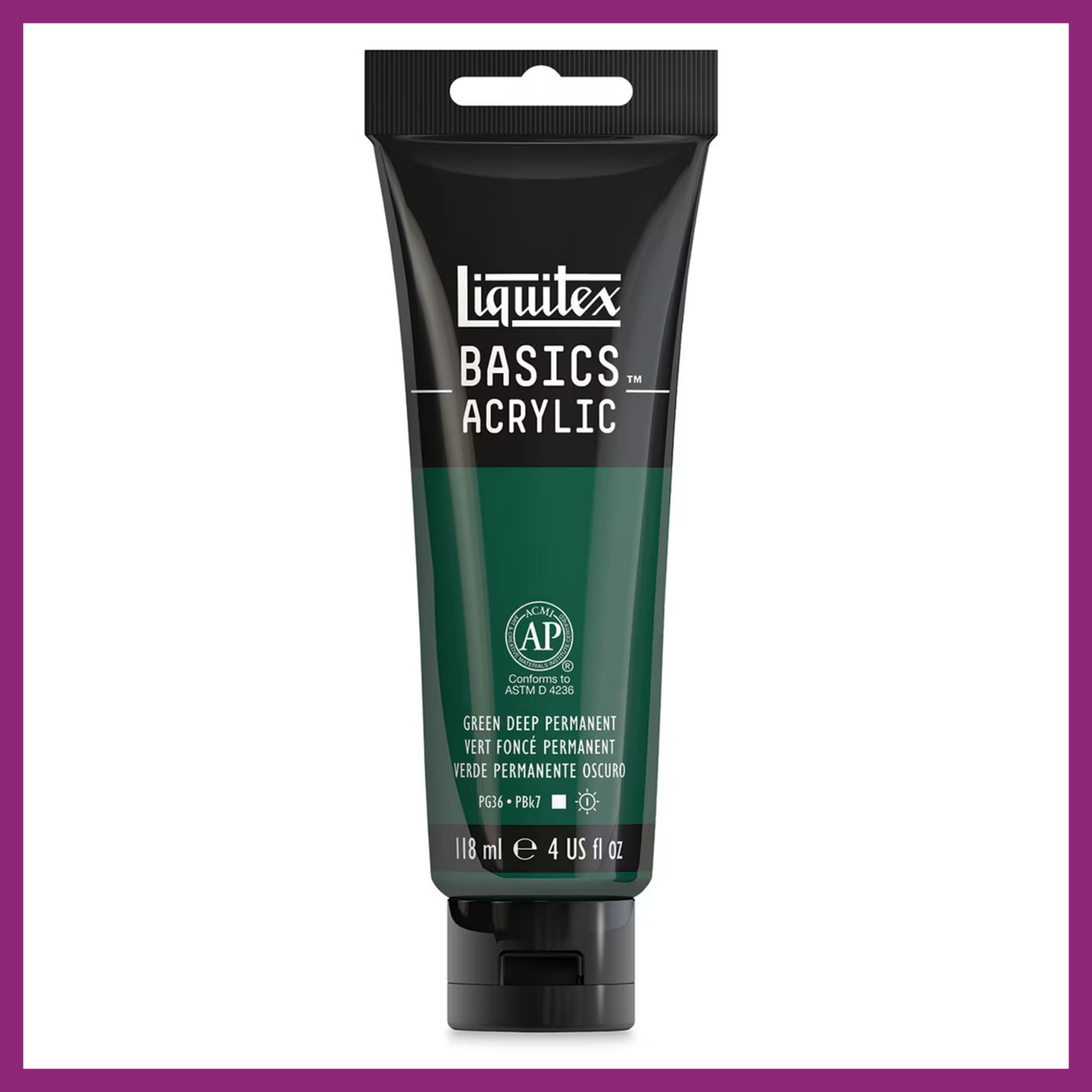 LIQUITEX BASICS ACRYLIC PAINT - 4oz/118ml