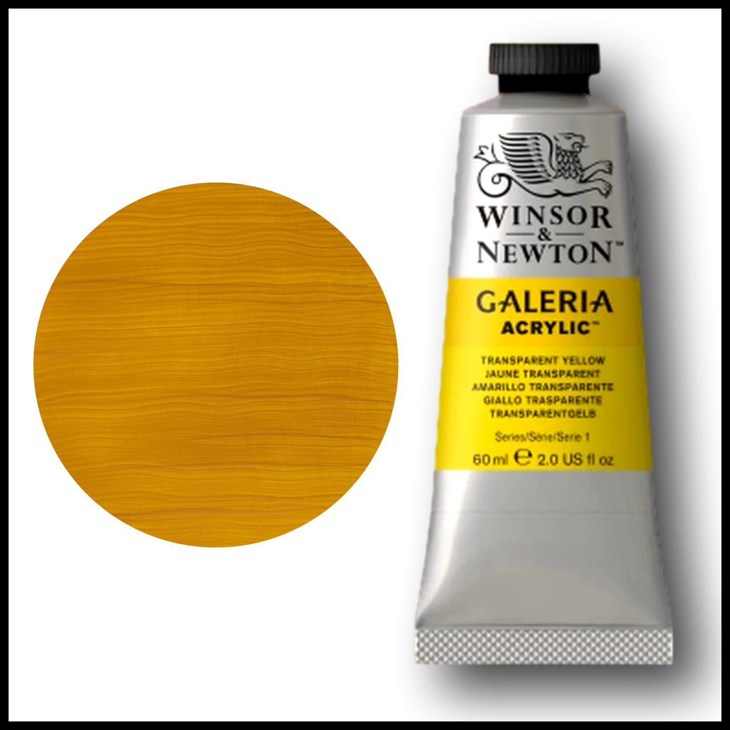 WINSOR & NEWTON GALERIA FLOW ACRYLIC PAINT - 60ML