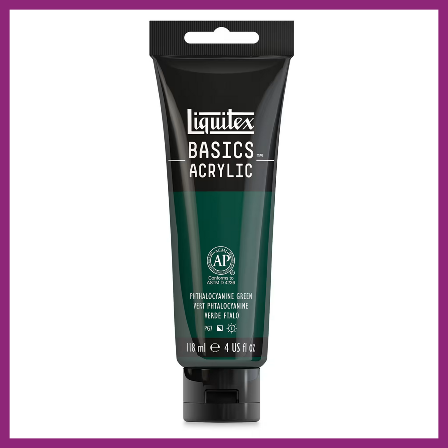 LIQUITEX BASICS ACRYLIC PAINT - 4oz/118ml