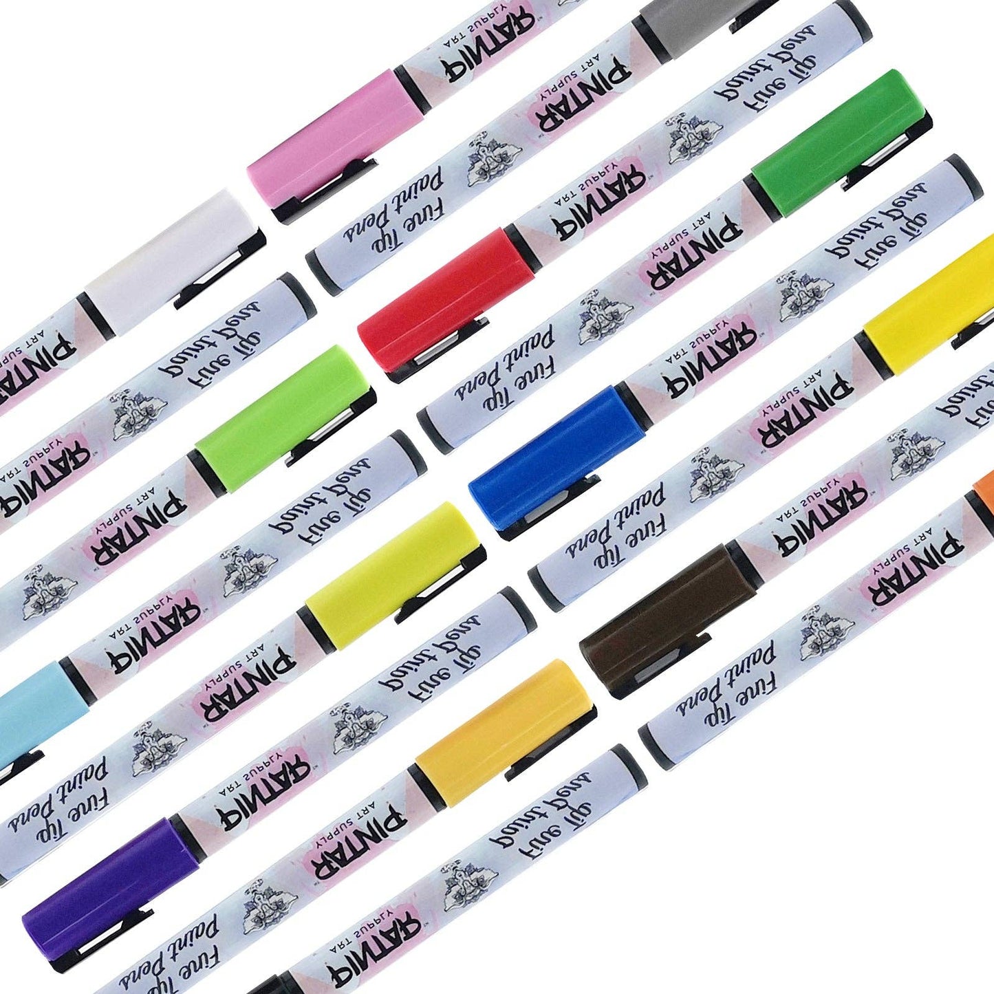 PINTAR Premium Acrylic Paint Pens - 1mm - 16pk