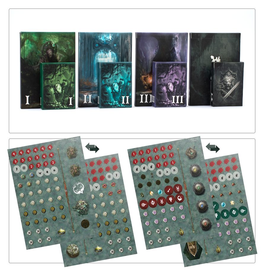 WARHAMMER QUEST DARKWATER BOARD GAME