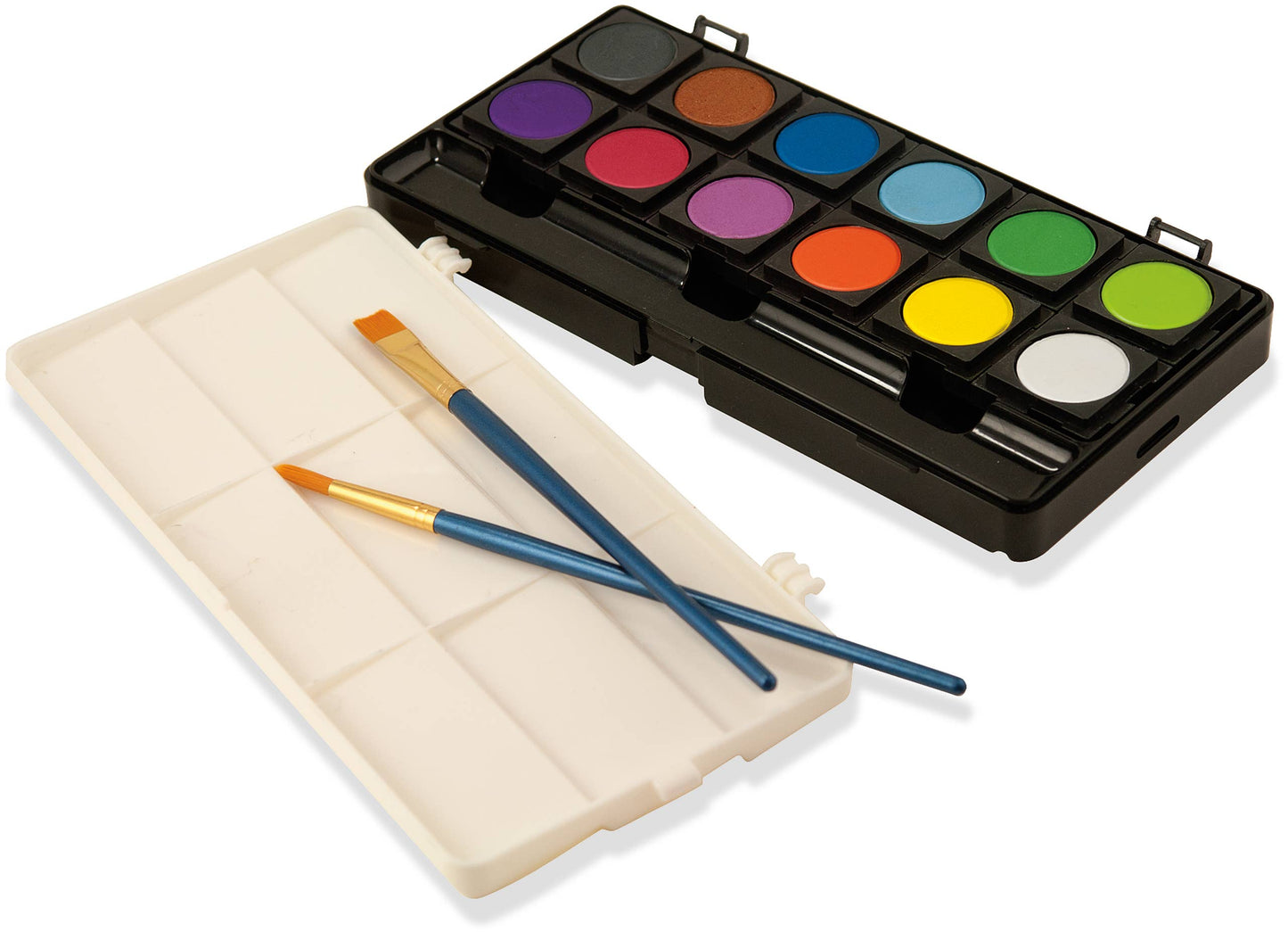 Studio Series Dry Gouache Paint Set (12 Opaque Watercolor Paints)