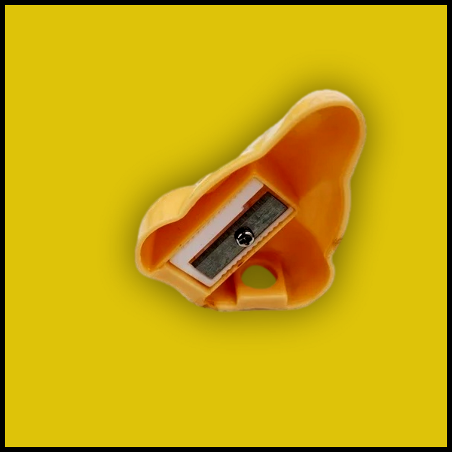 PENCIL SHARPENER NOSE SHAPED SINGLE HOLE