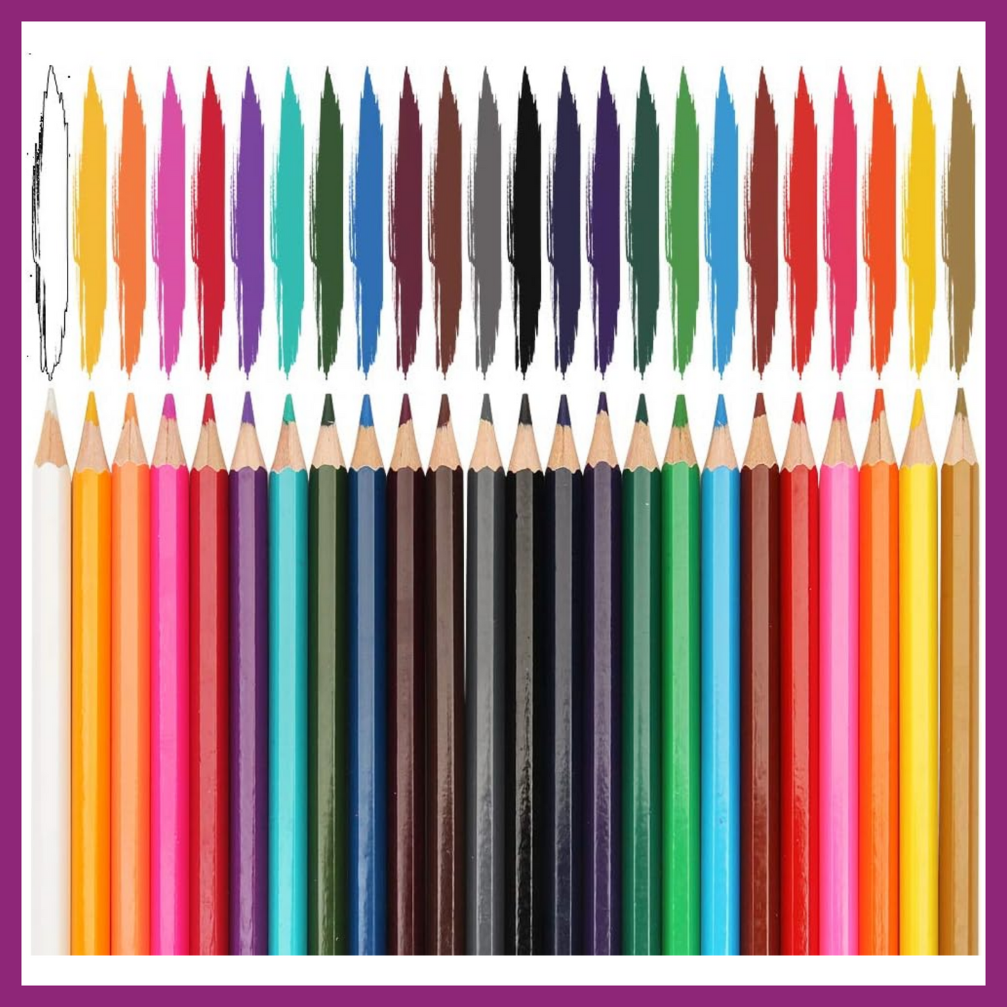 MADISI COLORED PENCIL 24 SET