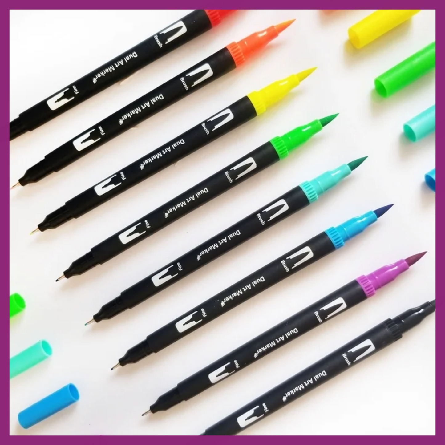 DUAL TIP WATERCOLOR PEN SETS