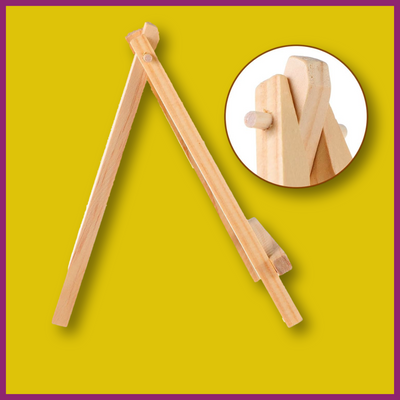 SMALL WOOD EASEL FOR DISPLAY