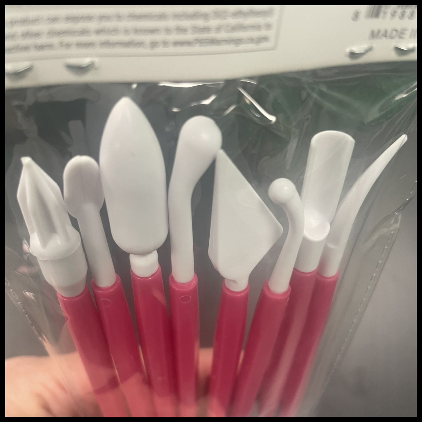 Paint Scrapers/Clay Tools 8ct