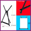 MEEDEN BLACK METAL TABLETOP EASEL