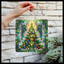CHRISTMAS TREE ACRYLIC HANGER DIAMOND PAINTING KIT