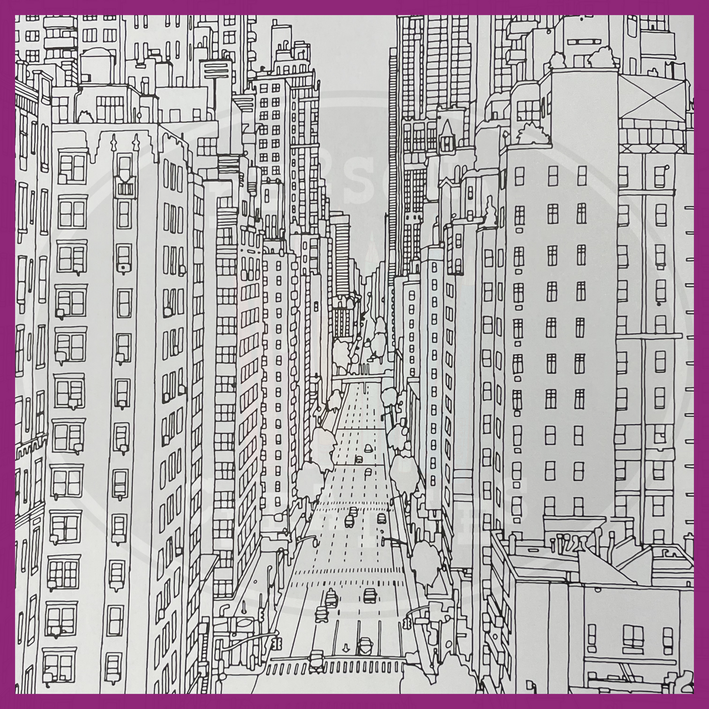FANTASTIC CITIES: A COLORING BOOK OF AMAZING PLACES REAL AND IMAGINED
