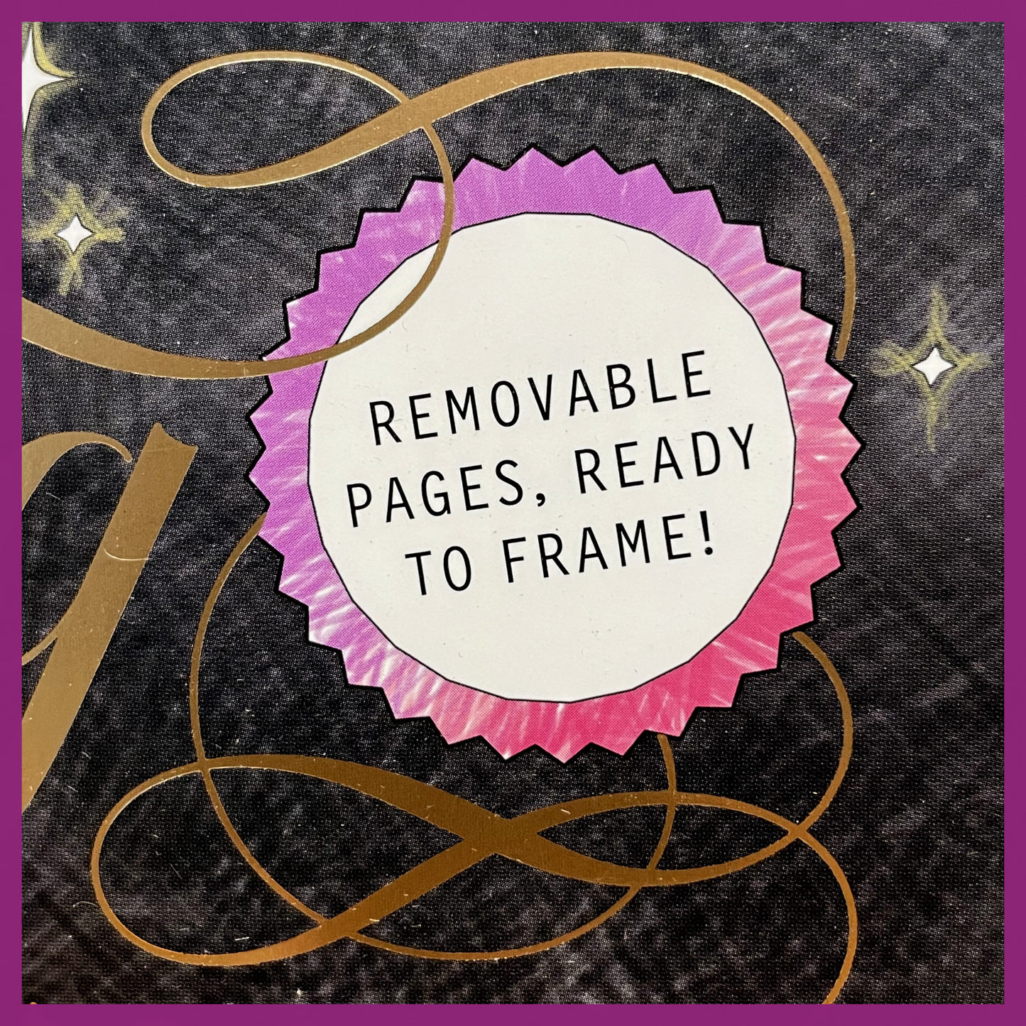 A F*CKING AWESOME COLORING BOOK WITH REMOVABLE PAGES