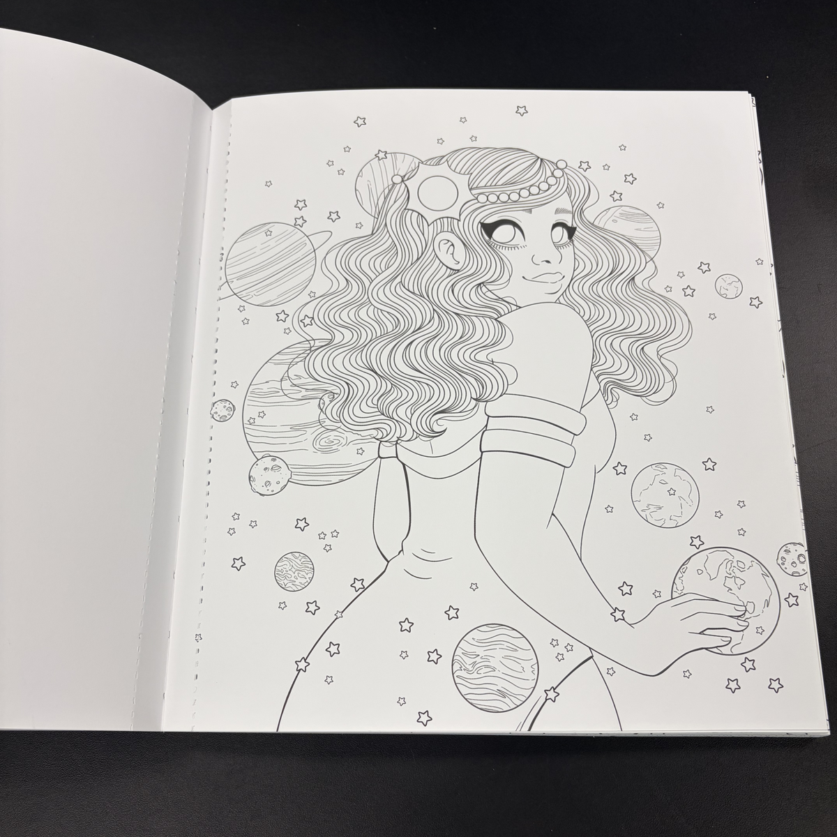 Galaxy Gals Alcohol Marker Coloring Book Of Heroines