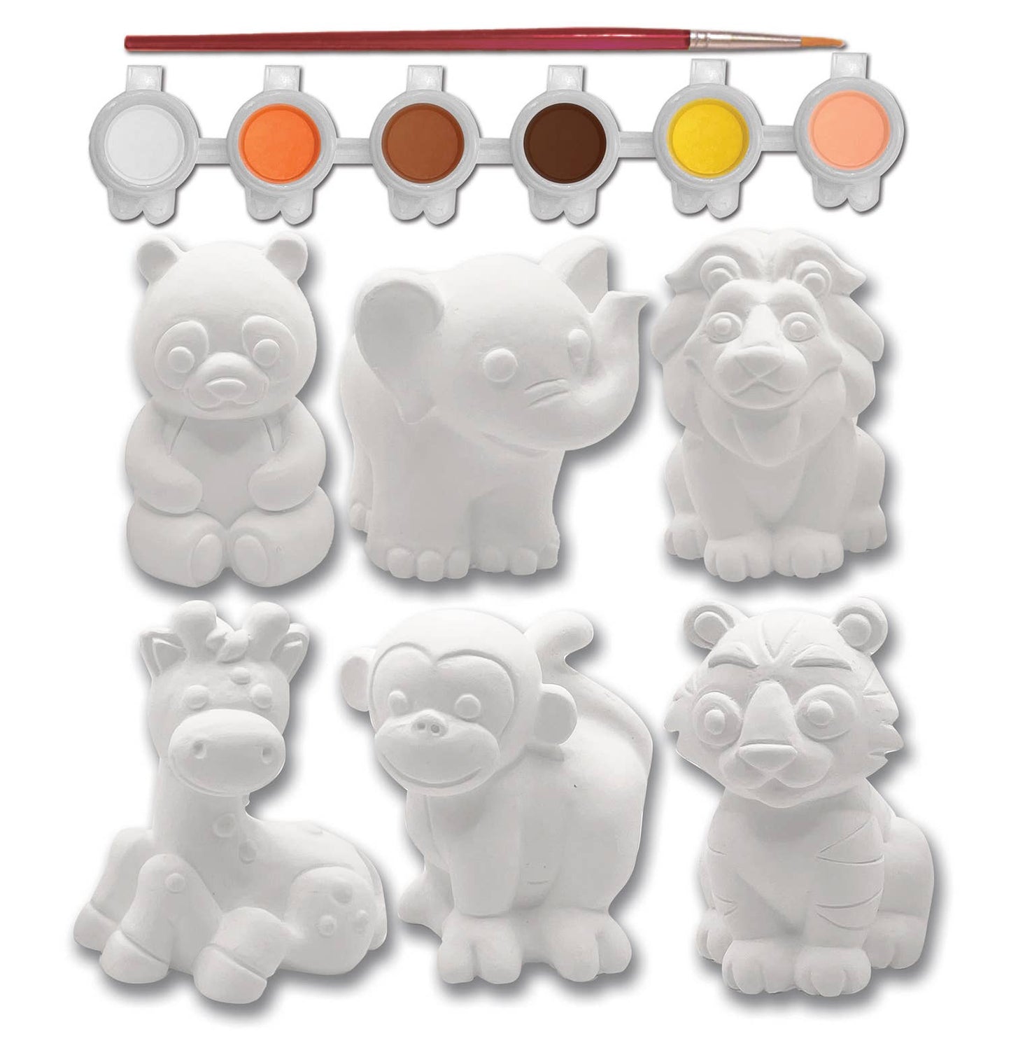 Junior Zookeeper - Plaster Figurine Paint Set