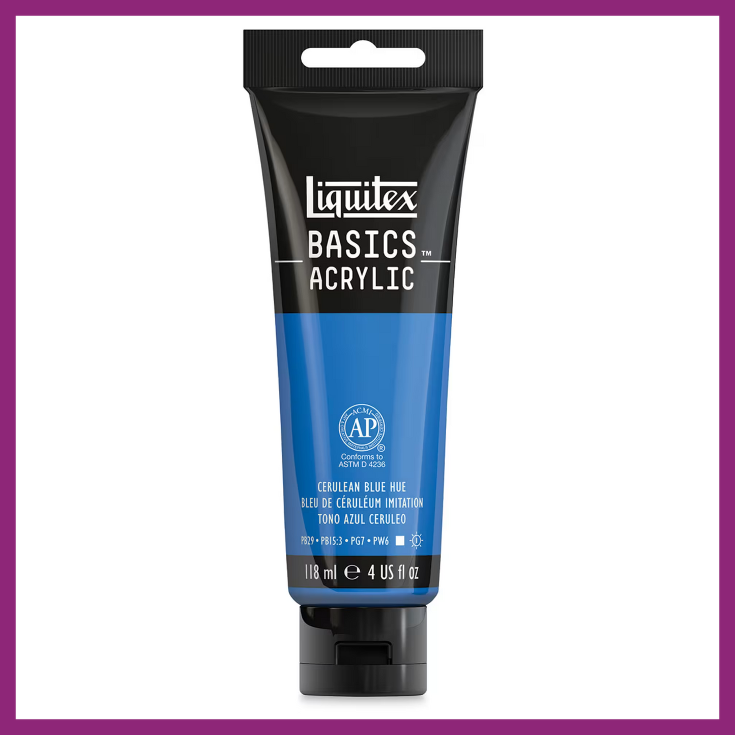 LIQUITEX BASICS ACRYLIC PAINT - 4oz/118ml