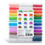 Dual Tone Acrylic Markers 12 Pens / 24 Colors