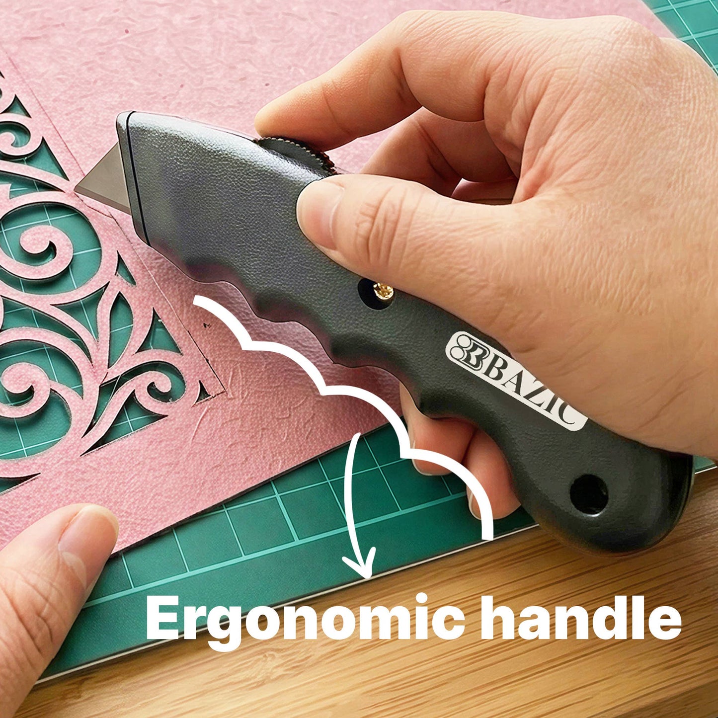 Lightweight Multipurpose Utility Knife, Retractable