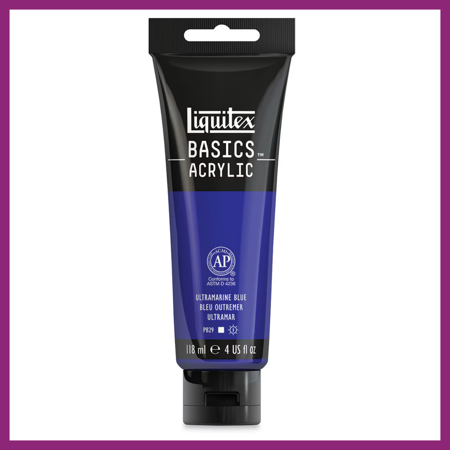 LIQUITEX BASICS ACRYLIC PAINT - 4oz/118ml