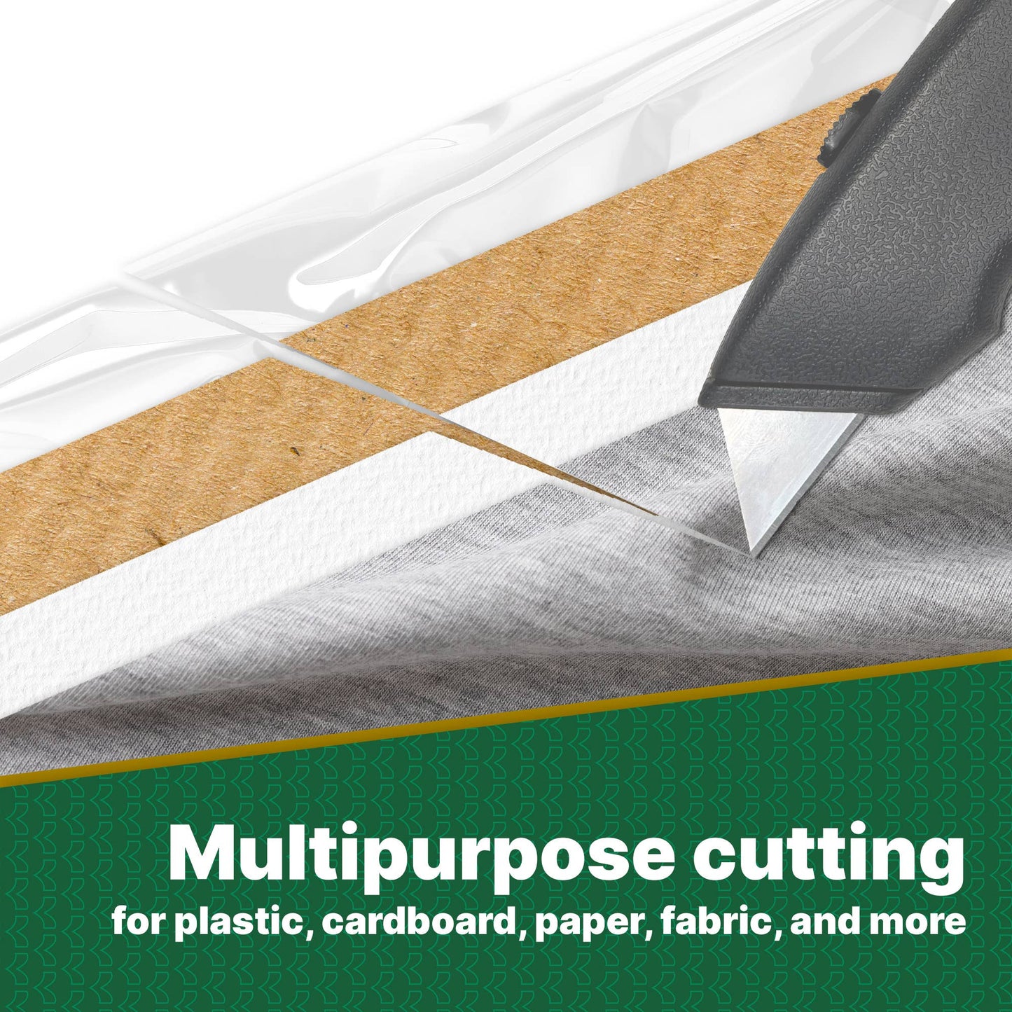 Lightweight Multipurpose Utility Knife, Retractable