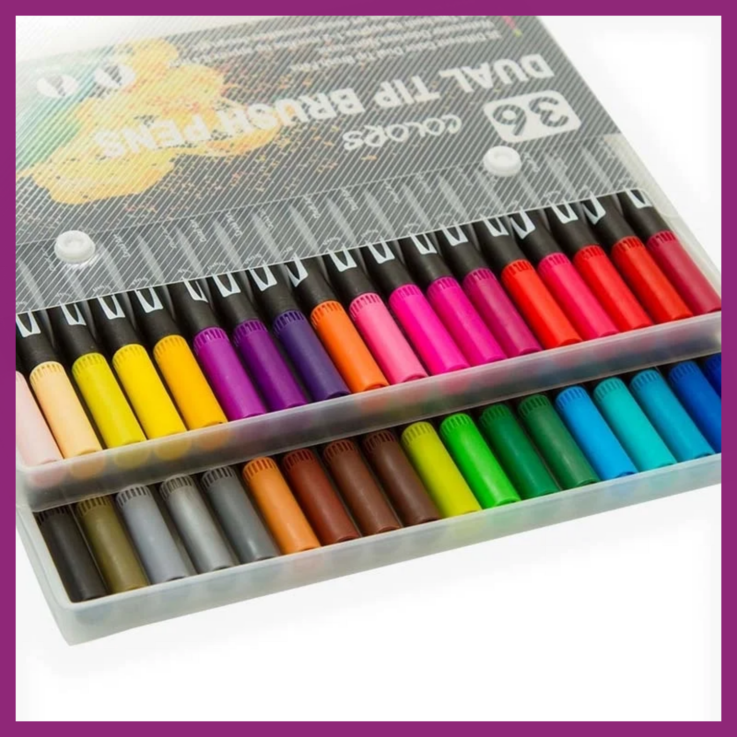 DUAL TIP WATERCOLOR PEN SETS