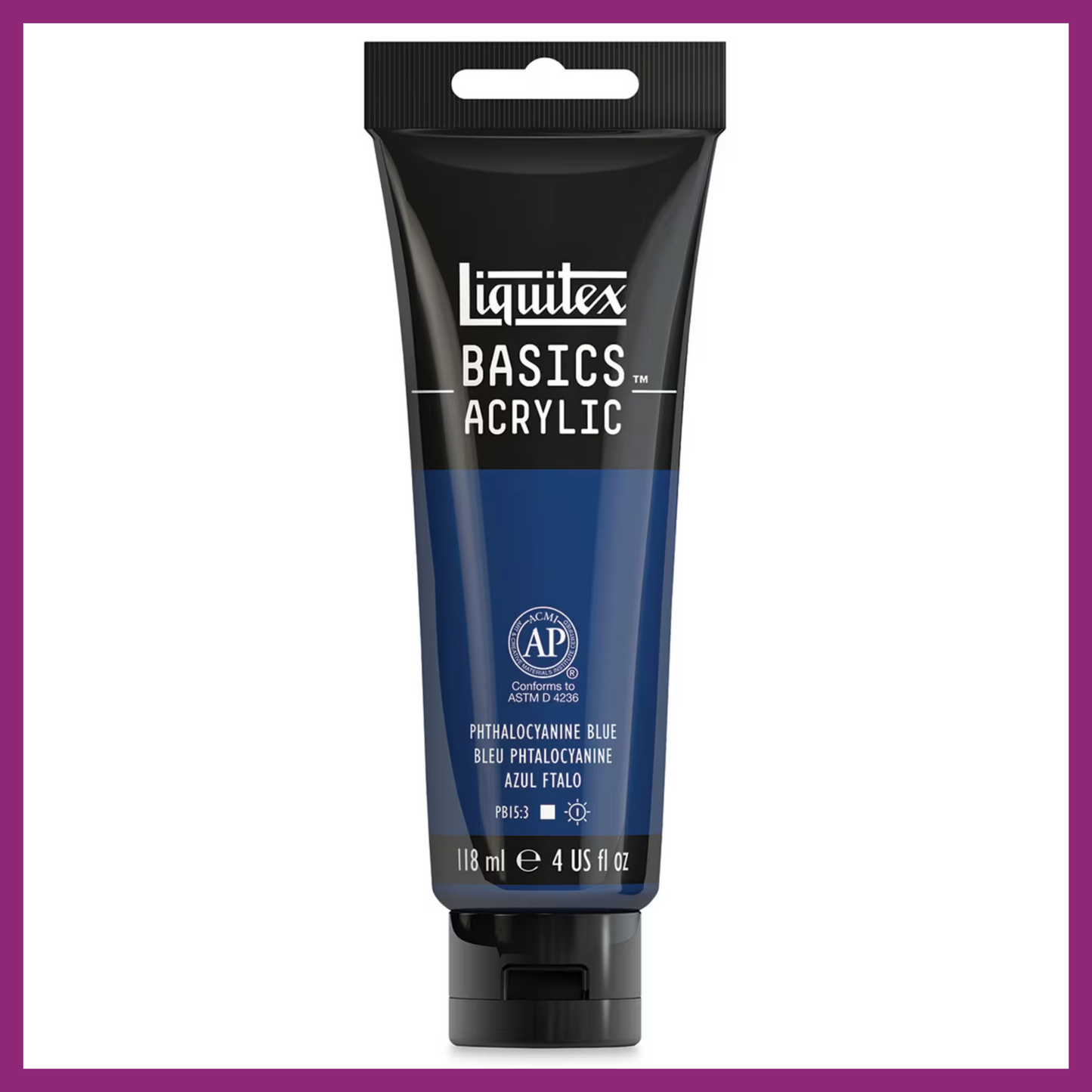 LIQUITEX BASICS ACRYLIC PAINT - 4oz/118ml