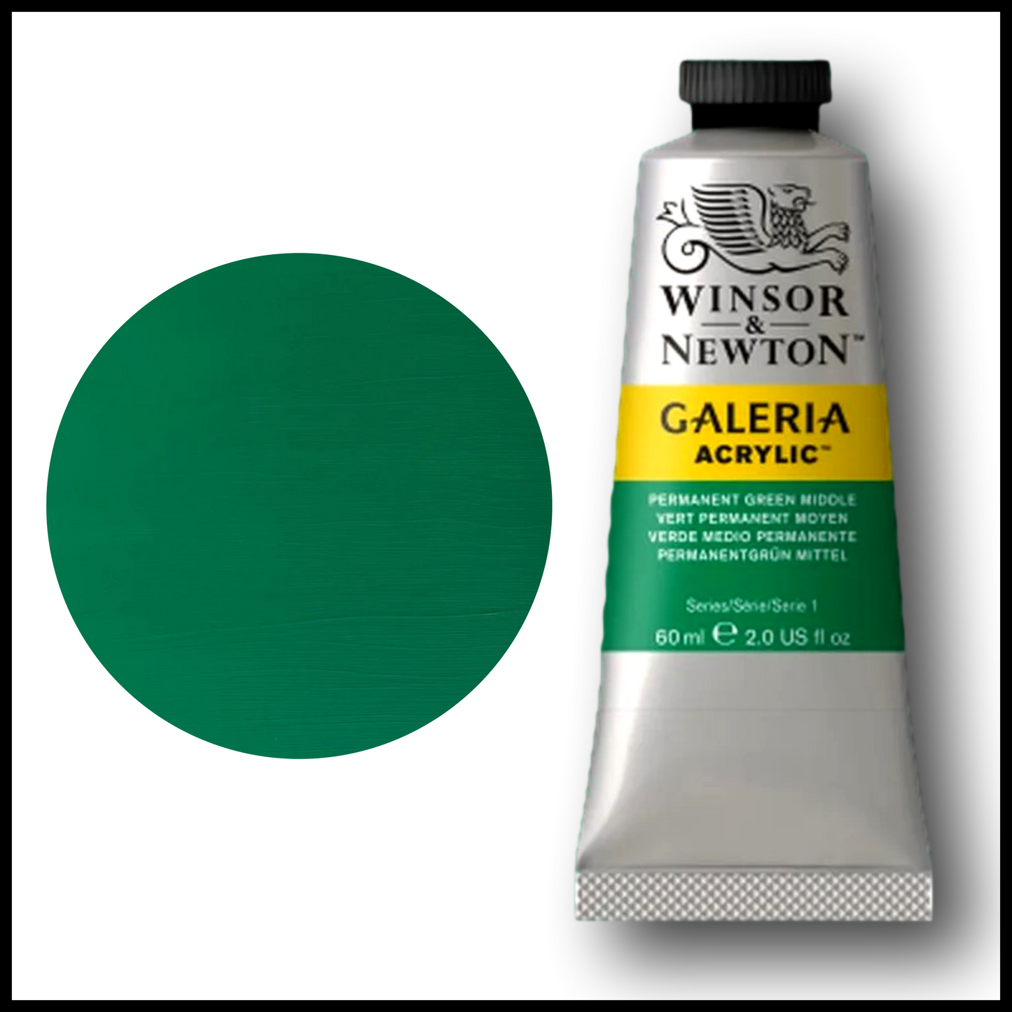 WINSOR & NEWTON GALERIA FLOW ACRYLIC PAINT - 60ML