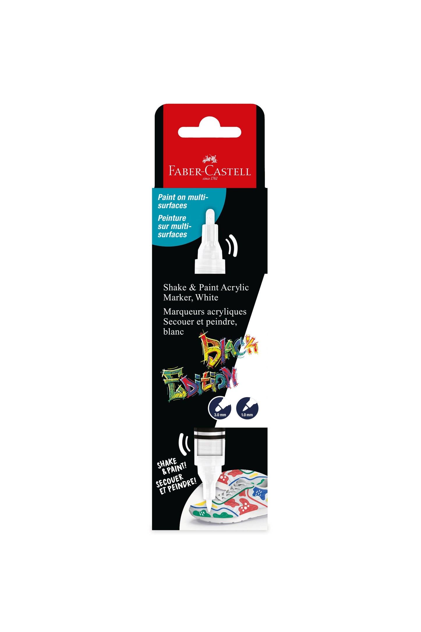 Shake & Paint Acrylic Markers 1 Ct White
