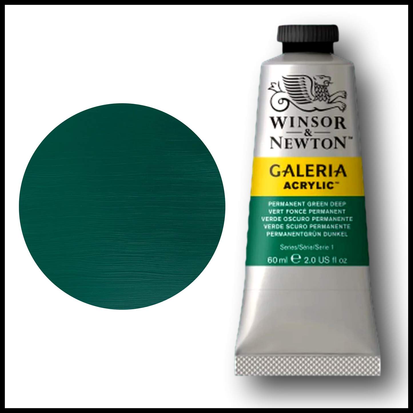 WINSOR & NEWTON GALERIA FLOW ACRYLIC PAINT - 60ML