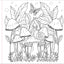 Mushrooms Adult Coloring Book